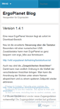 Mobile Screenshot of ergoplanet.wordpress.com