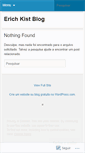 Mobile Screenshot of erichkist.wordpress.com