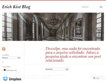 Tablet Screenshot of erichkist.wordpress.com