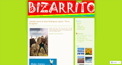 Desktop Screenshot of bizarrito.wordpress.com