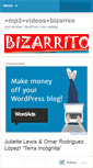 Mobile Screenshot of bizarrito.wordpress.com