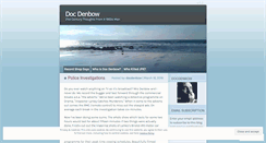 Desktop Screenshot of docdenbow.wordpress.com