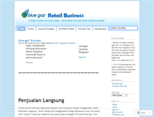 Tablet Screenshot of bluegazretail.wordpress.com