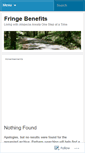 Mobile Screenshot of afringebenefit.wordpress.com