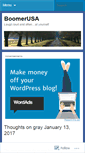 Mobile Screenshot of boomerusa.wordpress.com