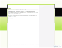 Tablet Screenshot of lynx44.wordpress.com