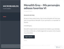 Tablet Screenshot of microbia.wordpress.com