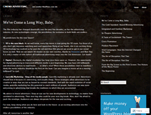 Tablet Screenshot of cinemads.wordpress.com