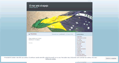 Desktop Screenshot of elmaranteelespejo.wordpress.com