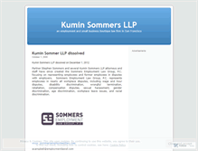 Tablet Screenshot of kuminsommers.wordpress.com