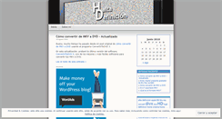 Desktop Screenshot of haltadefinicion.wordpress.com