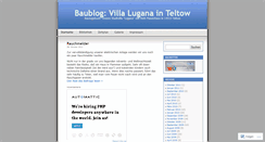 Desktop Screenshot of baublog2009.wordpress.com