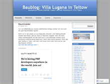 Tablet Screenshot of baublog2009.wordpress.com