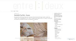 Desktop Screenshot of entredeuxbetweentwo.wordpress.com