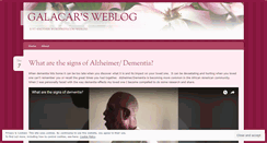 Desktop Screenshot of galacar.wordpress.com