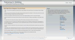 Desktop Screenshot of fairproxy.wordpress.com