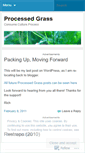 Mobile Screenshot of processedgrass.wordpress.com