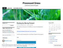 Tablet Screenshot of processedgrass.wordpress.com