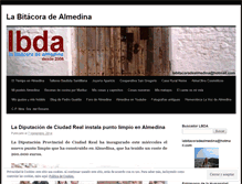Tablet Screenshot of labitacoradealmedina.wordpress.com