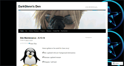 Desktop Screenshot of darkglenn.wordpress.com
