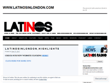 Tablet Screenshot of latinosinlondon.wordpress.com