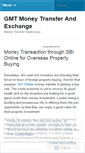 Mobile Screenshot of gmtmoneytransfer.wordpress.com