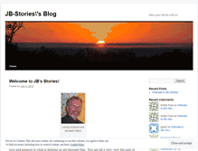 Tablet Screenshot of jbfstories.wordpress.com