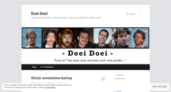 Desktop Screenshot of doeidoei.wordpress.com