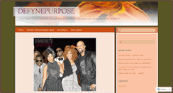 Desktop Screenshot of defynepurpose.wordpress.com