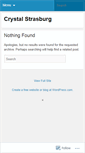 Mobile Screenshot of crystalstrasburg.wordpress.com