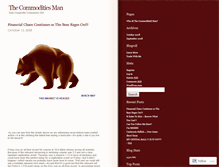 Tablet Screenshot of commoditiesman.wordpress.com