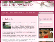 Tablet Screenshot of midlifeunwritten.wordpress.com