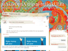Tablet Screenshot of mheikulet.wordpress.com