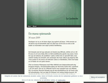 Tablet Screenshot of lagarderobe.wordpress.com