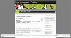 Desktop Screenshot of paulalaverde.wordpress.com