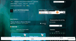 Desktop Screenshot of lasnovedades.wordpress.com