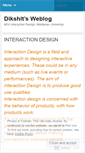 Mobile Screenshot of dikshitg.wordpress.com