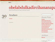 Tablet Screenshot of obelabdulkadircihananapali.wordpress.com
