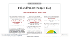 Desktop Screenshot of fullandfrankexchange.wordpress.com