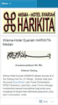 Mobile Screenshot of harikita.wordpress.com