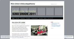 Desktop Screenshot of kinounion2011.wordpress.com