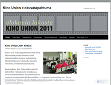Tablet Screenshot of kinounion2011.wordpress.com