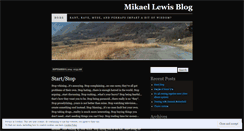 Desktop Screenshot of mikaellewis.wordpress.com