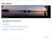 Tablet Screenshot of juhojokinen.wordpress.com