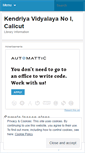 Mobile Screenshot of libkvcalicutone.wordpress.com