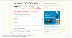 Desktop Screenshot of farrahselda.wordpress.com