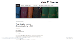 Desktop Screenshot of joseabueva.wordpress.com