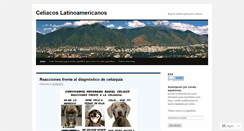 Desktop Screenshot of celiacoslatinoamericanos.wordpress.com