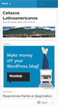 Mobile Screenshot of celiacoslatinoamericanos.wordpress.com