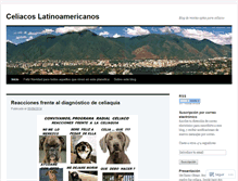 Tablet Screenshot of celiacoslatinoamericanos.wordpress.com